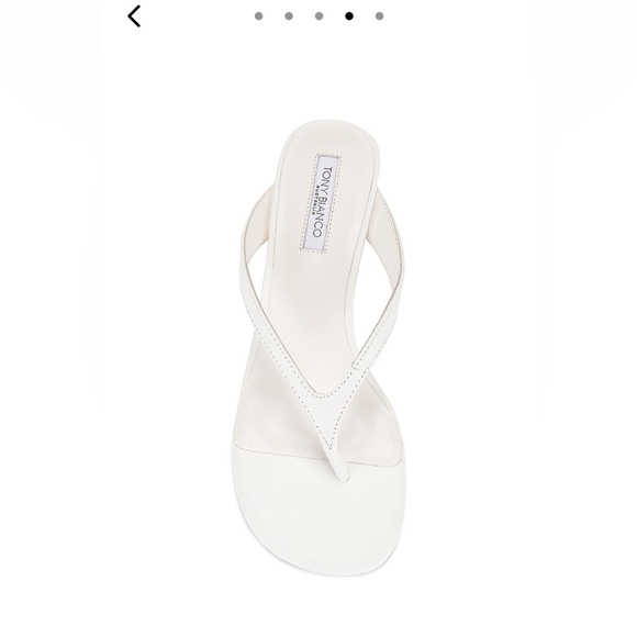 Tony Bianco White Sandals - Picture 1 of 5